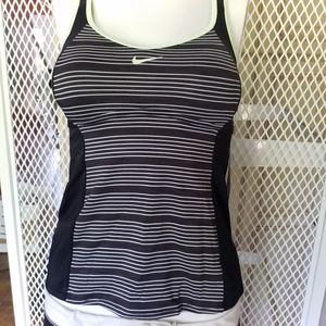 Nike Swim Stripe Tankini top. $52